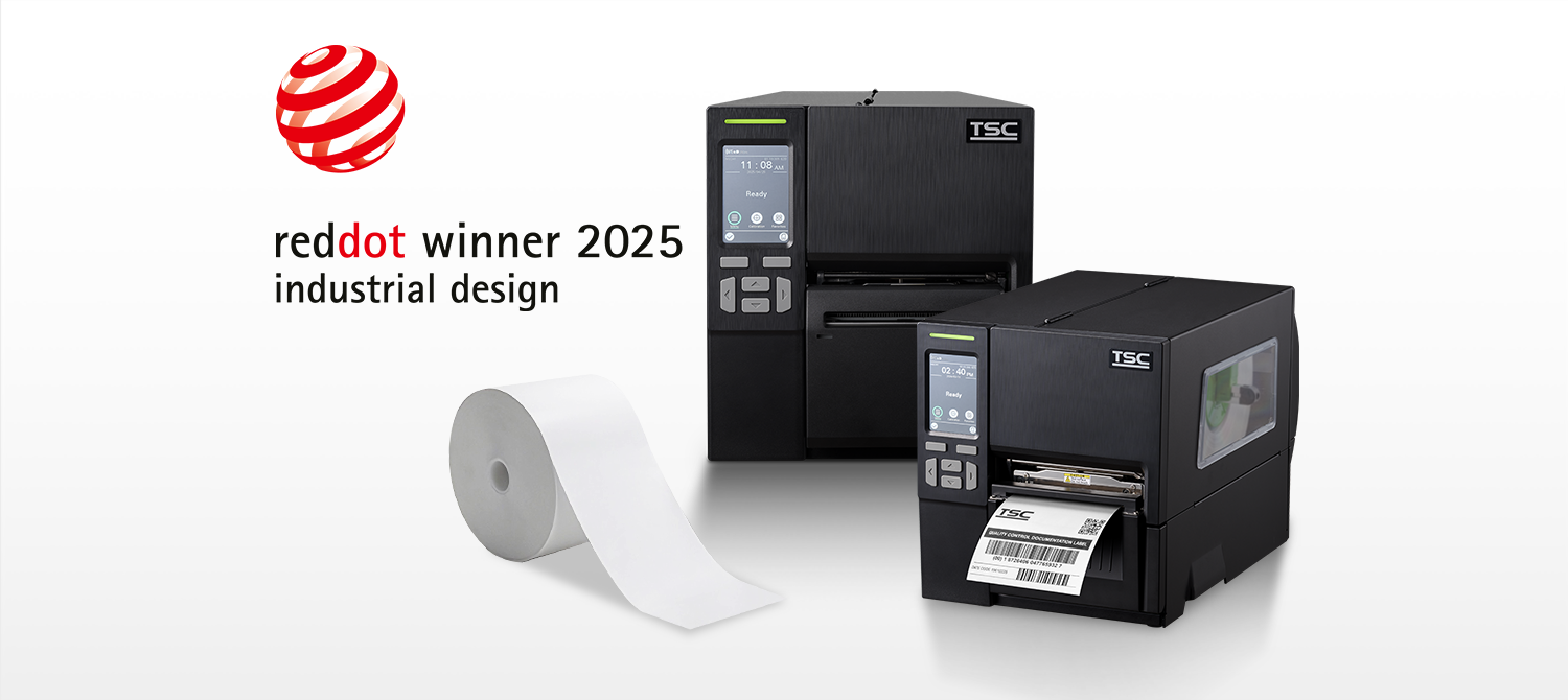 TSC Auto ID MB241 Series Linerless Printer Wins Red Dot Award TSC Auto ID MB241 Series Linerless Printer Wins Red Dot Award