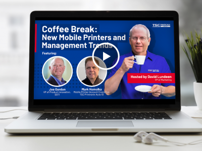 Coffee Break Recap: TSC Printronix Auto ID and SOTI Discuss Our Best Mobile Printers Yet and Trends in Mobility