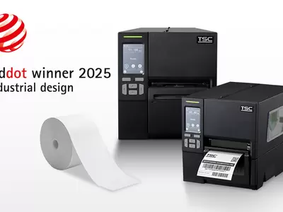 TSC Auto ID MB241 Series Linerless Printer Wins Red Dot Award