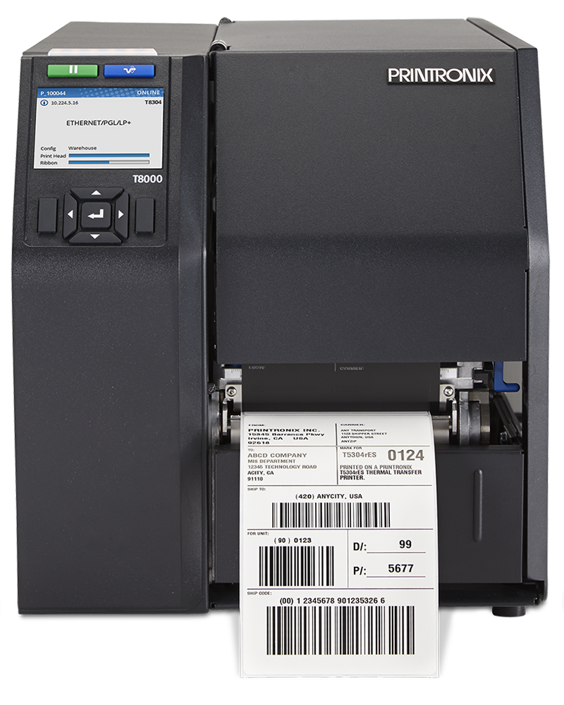 T8000 Enterprise-Grade Industrial Barcode Label Printer